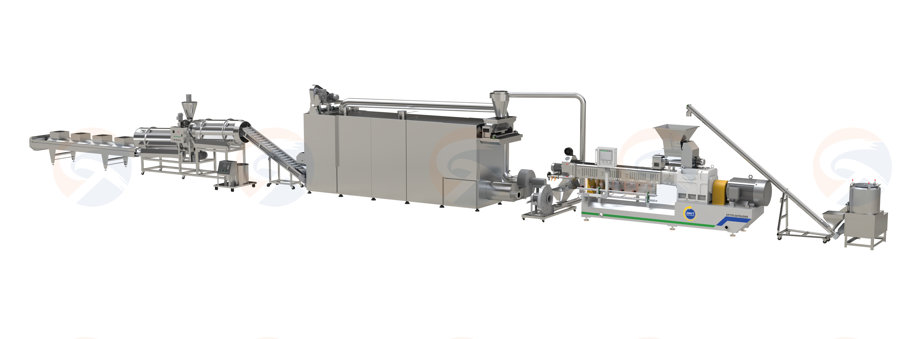 ETT78-28D-力天宠物食品生产线