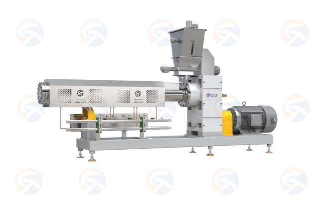 Food extruder - single screw extruder